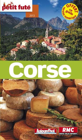 Couverture du livre « GUIDE PETIT FUTE ; REGION ; Corse (édition 2013) » de  aux éditions Le Petit Fute