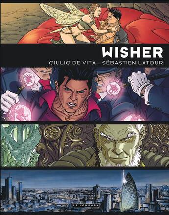 Couverture du livre « Wisher ; mini-intégrale » de Giulio De Vita et Sebastien Latour aux éditions Lombard