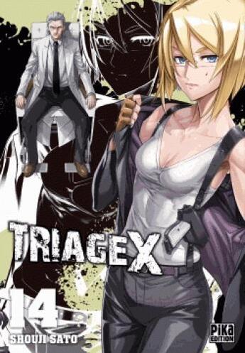 Couverture du livre « Triage X Tome 14 » de Shouji Sato aux éditions Pika