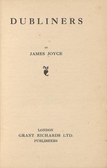 Couverture du livre « Gens de Dublin » de James Joyce aux éditions 