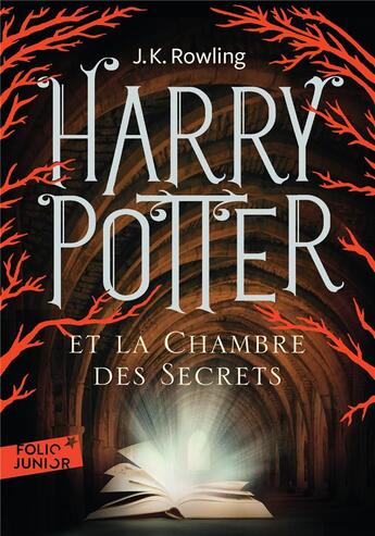 Couverture du livre « Harry Potter T.2 ; Harry Potter et la chambre des secrets » de J. K. Rowling aux éditions Gallimard-jeunesse