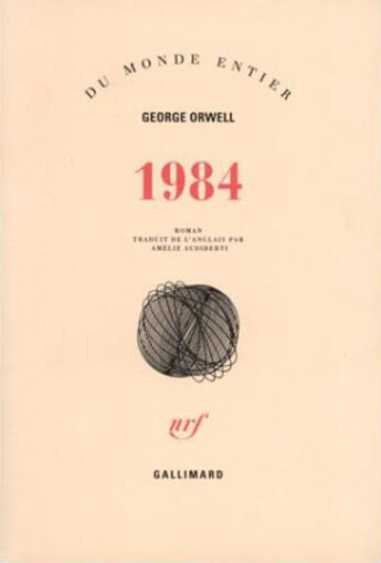 Couverture du livre « 1984 » de George Orwell aux éditions Gallimard