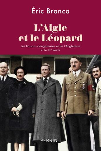 Couverture du livre « L'aigle et le leopard » de Eric Branca aux éditions Perrin