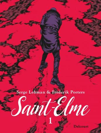 Couverture du livre « Saint-Elme t.1 ; la vache brûlée » de Serge Lehman et Fredérik Peeters aux éditions Delcourt