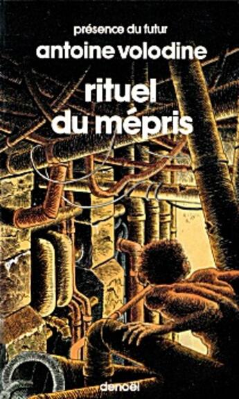 Couverture du livre « Rituel du mépris, variante Moldscher » de Antoine Volodine aux éditions Denoel