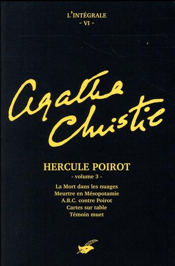 Couverture du livre « Intégrale Hercule Poirot t.3 » de Agatha Christie aux éditions Editions Du Masque