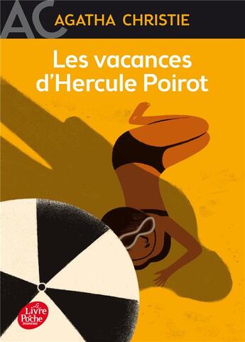 Couverture du livre « Les vacances d'Hercule Poirot » de Agatha Christie aux éditions Hachette Jeunesse