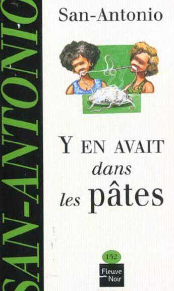 Couverture du livre « Y en avait dans les pâtes » de San-Antonio aux éditions Fleuve Noir