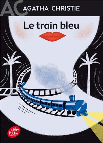 Couverture du livre « Le train bleu » de Agatha Christie aux éditions Hachette Jeunesse