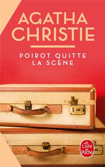 Couverture du livre « Poirot quitte la scène » de Agatha Christie aux éditions Lgf