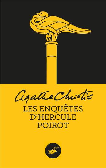 Couverture du livre « Les enquêtes d'Hercule Poirot » de Agatha Christie aux éditions Editions Du Masque