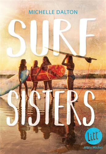 Couverture du livre « Surf sisters » de Dalton Michelle aux éditions Albin Michel Jeunesse