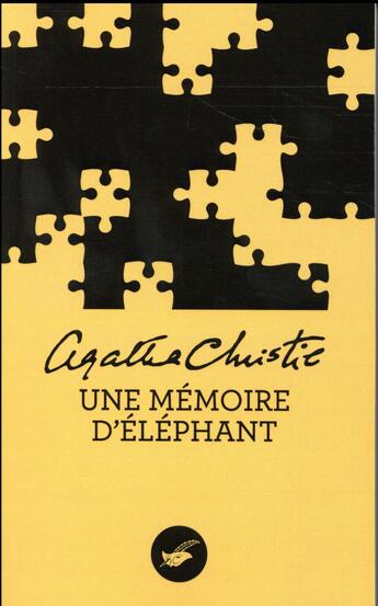 Couverture du livre « Une mémoire d'éléphant » de Agatha Christie aux éditions Editions Du Masque