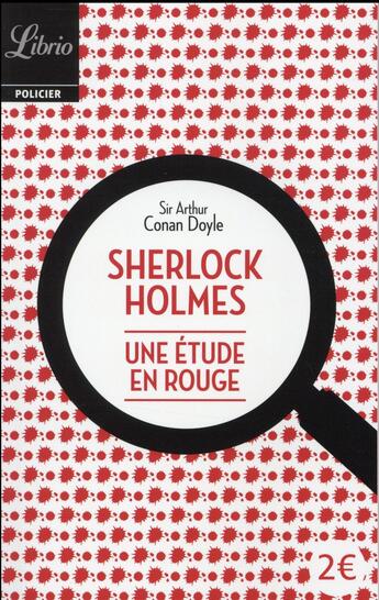 Couverture du livre « Une étude en rouge » de Arthur Conan Doyle aux éditions J'ai Lu