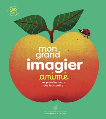 Couverture du livre « Mon grand imagier animé » de Collectif aux éditions Gallimard Jeunesse