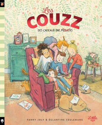 Couverture du livre « Les Couzz t.1 ; des cadeaux par milliers » de Fanny Joly et Eglantine Ceulemans aux éditions Little Urban