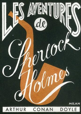 Couverture du livre « Les aventures de Sherlock Holmes » de Arthur Conan Doyle aux éditions Milan