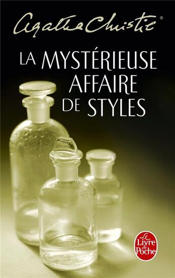Couverture du livre « La mystérieuse affaire de Styles » de Agatha Christie aux éditions Lgf