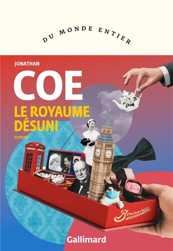 Couverture du livre « Le royaume désuni » de Jonathan Coe aux éditions Gallimard