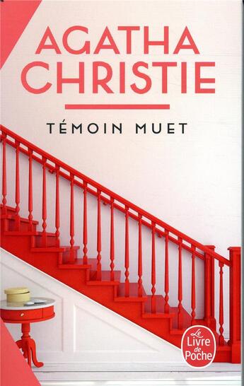 Couverture du livre « Témoin muet » de Agatha Christie aux éditions Lgf