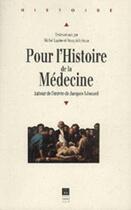 Couverture du livre « Pour l'histoire de la médecine » de  aux éditions Pu De Rennes