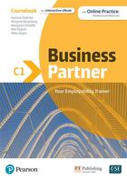 Couverture du livre « Business partner C1 coursebook & ebook with myenglishlab & digital resources » de Iwonna Dubicka et Bob Dignen et Mike Hogan aux éditions Pearson