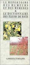 Couverture du livre « Repertoire humeurs fleurs de bach » de Hyne Jones/Wheeler aux éditions Ulmus