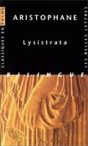 Couverture du livre « Lysistrata » de Aristophane aux éditions Belles Lettres