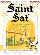 Couverture du livre « Saint Sat' un pas si vilain petit canard » de Audrey Sedano aux éditions Editions Du Petit Saturnin