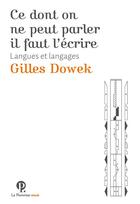 Couverture du livre « Les métamorphoses des langage » de Gilles Dowek aux éditions Le Pommier