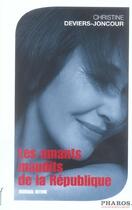 Couverture du livre « Les Amants Maudits De La Republique » de Christine Deviers-Joncour aux éditions Pharos