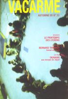 Couverture du livre « Revue Vacarme N.33 ; Le Printemps Des Lycéens » de Revue Vacarme aux éditions Vacarme