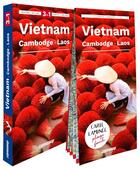 Couverture du livre « Vietnam, cambodge, laos (guide 3en1) » de  aux éditions Expressmap