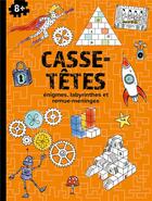 Couverture du livre « Casse-tetes pour 8+ » de  aux éditions Le Ballon