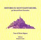 Couverture du livre « Histoire du mont saint michem / 2cd - » de Olivier Mignon aux éditions Brumes De Mars