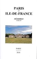 Couverture du livre « Memoires paris et iles de france t55 » de  aux éditions Cths Edition