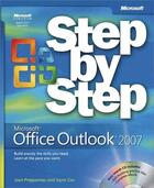 Couverture du livre « Microsoft office outlook 2007 ; step by step » de Joyce Cox aux éditions Microsoft Press