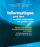 Couverture du livre « Informatique pour tous ; classes préparatoires aux grandes écoles » de  aux éditions Eyrolles