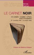 Couverture du livre « Le carnet noir ; un notable 