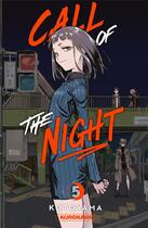 Couverture du livre « Call of the night Tome 5 » de Kotoyama aux éditions Kurokawa