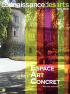 Couverture du livre « Espace d'art concret de Mouans-Sartoux » de Connaissance Des Arts aux éditions Connaissance Des Arts
