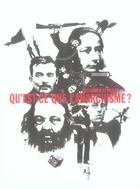 Couverture du livre « Qu'est-ce que l'anarchisme? » de Alexandre Berkman aux éditions L'echappee