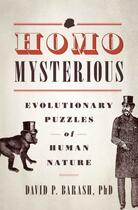 Couverture du livre « Homo Mysterious: Evolutionary Puzzles of Human Nature » de Barash David P aux éditions Oxford University Press Usa