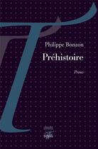 Couverture du livre « Préhistoire » de Philippe Bonzon aux éditions Tituli