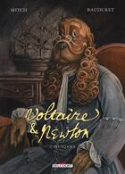 Couverture du livre « Voltaire et Newton Tome 2 : Nusqama » de Mitch et Sylvain Bauduret aux éditions Delcourt
