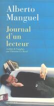 Couverture du livre « Journal d'un lecteur » de Alberto Manguel aux éditions Actes Sud