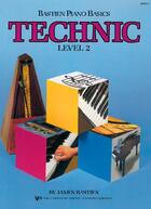 Couverture du livre « Bastien piano basics ; technic ; level 2 » de Bastien James aux éditions Carisch Musicom