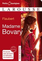 Couverture du livre « Madame Bovary » de Gustave Flaubert aux éditions Larousse