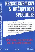 Couverture du livre « Renseignement Et Operations Speciales T.9 ; Special Attentats Du 11 Septembre » de Revue Renseignement Et Operations Speciales aux éditions L'harmattan