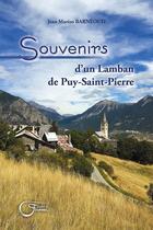 Couverture du livre « Souvenirs d'un Lamban de Puy-Saint-Pierre » de Jean Marius Barnéoud aux éditions Fournel